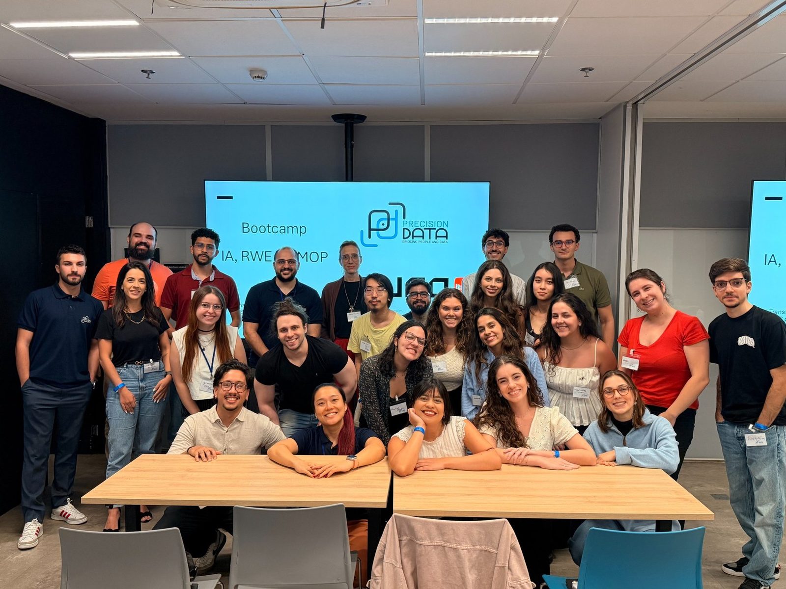 Participantes do Bootcamp de RWE da Precision Data